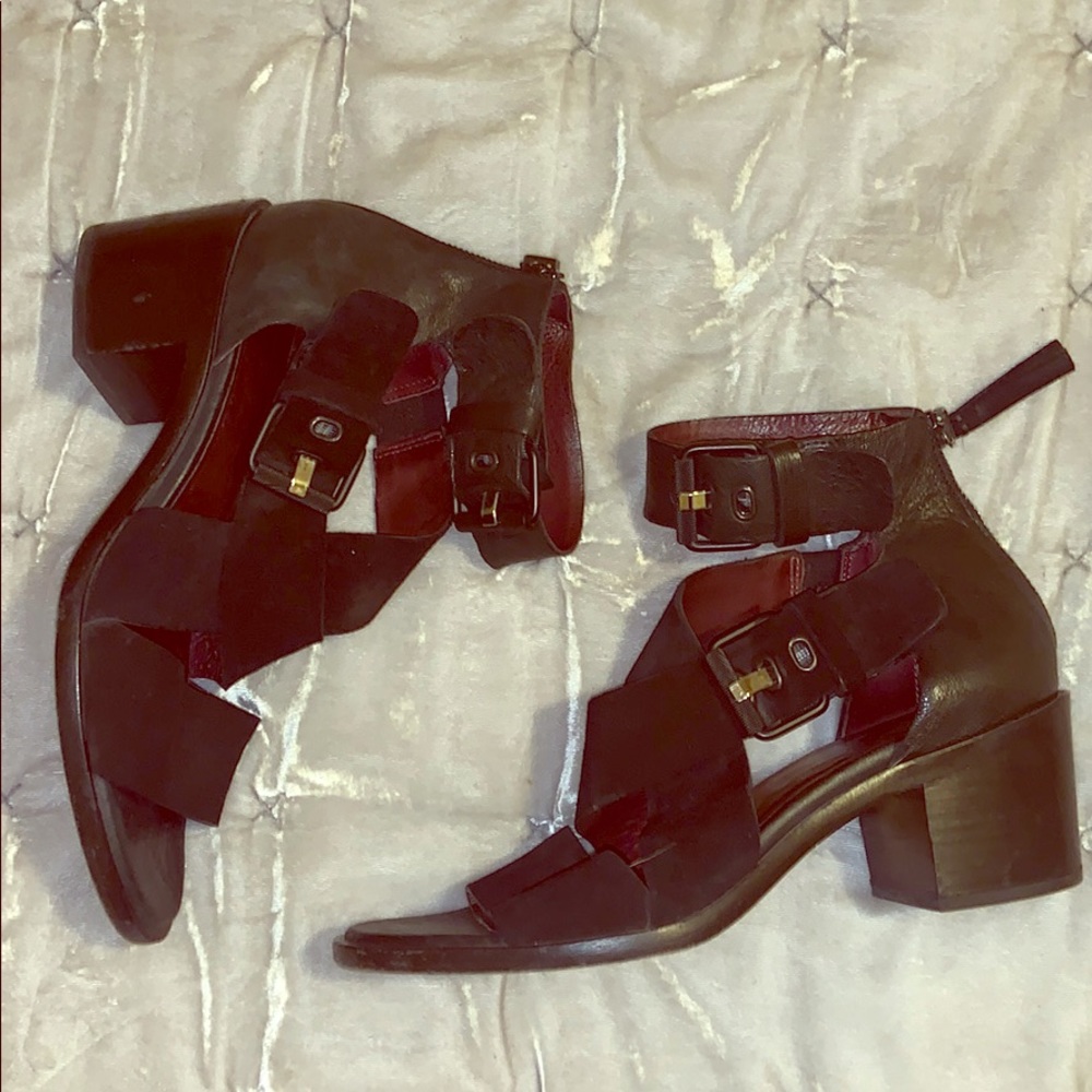 rag & bone Chocolate Brown Chunky Sandal 38